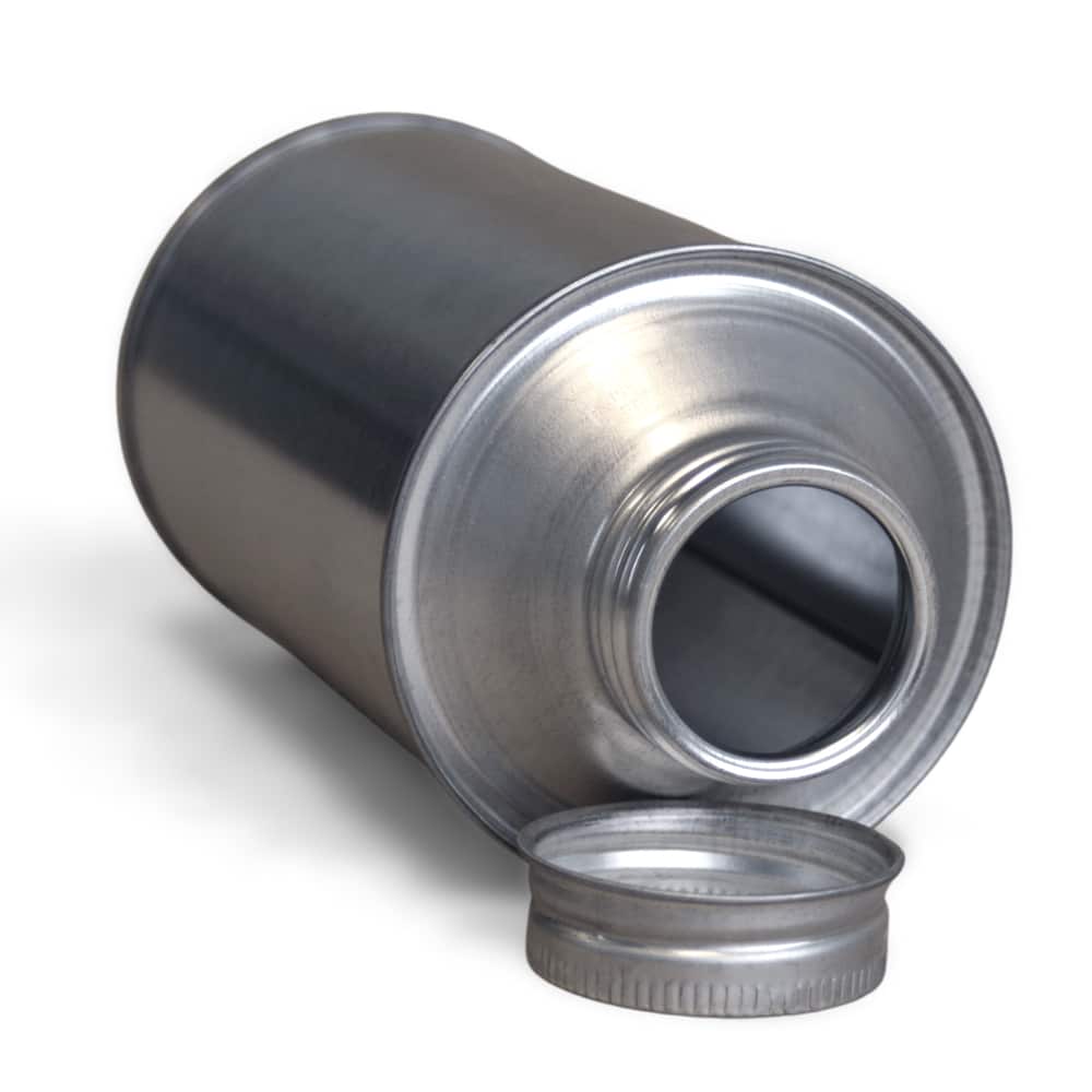 500ml Plain Round Cone Top - Plain Internal | Birmingham Tin Box Co.